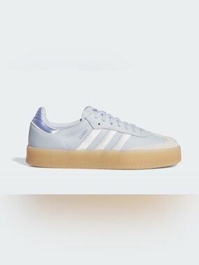 Womens adidas Sambae Athletic Shoe-Halo Blue Spark Metallic, Size 9.5W. New.